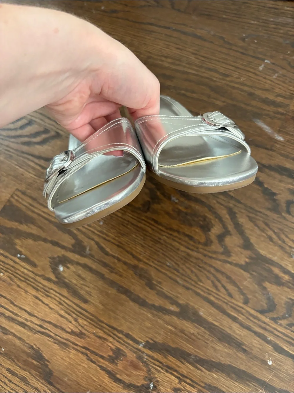 Mango metallic silver
